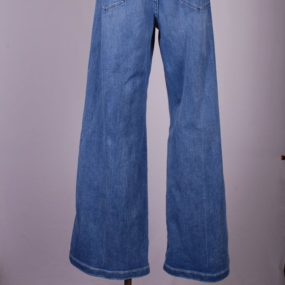 EUC WHBM High-Rise Wide Leg Nautical Jean, Sz - 14L - Picture 7 of 7